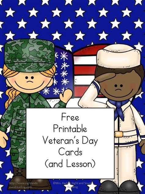 Veteran's Day Cards for Kids - The Homeschool Village