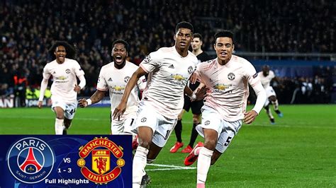 Man Utd vs psg 3-1 | Greatest comeback of all time - YouTube