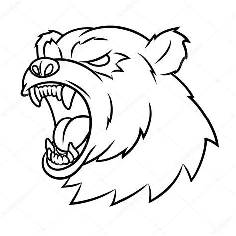 Angry Bear Drawing at GetDrawings | Free download