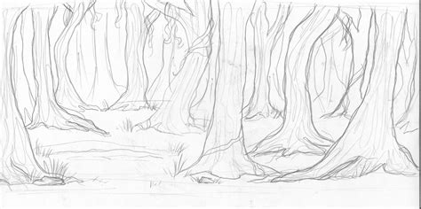 Forest Background Drawing at GetDrawings | Free download