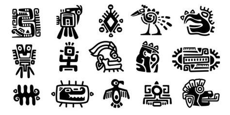 Mayan Vector Images (over 8,500)