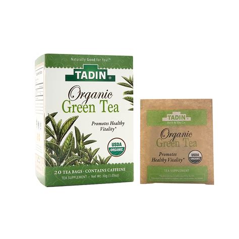 Organic Green Tea – Tadin Herb & Tea Co.