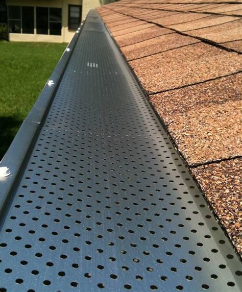 Gutter Covers Sycamore Township Oh in 2023 | Leaf guard, Perforated metal, Gutters