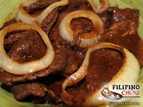 Beef Steak (Bistek Tagalog) - Filipino Chow's Philippine Food and Recipes