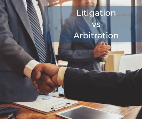 Litigation Vs Arbitration