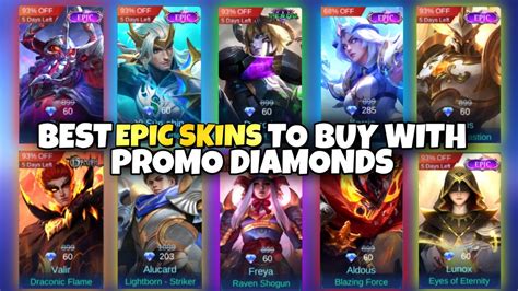 Top MLBB Skins You Can't Resist with Promo Diamonds | MLBB | - YouTube