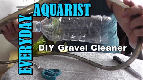 How To Make DIY Fish Tank Gravel Cleaner - YouTube