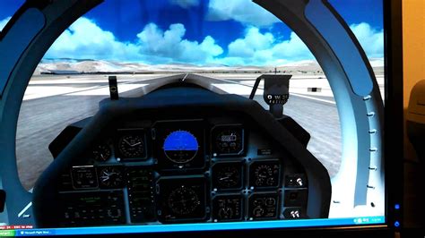 T6 Landing Cockpit View - YouTube