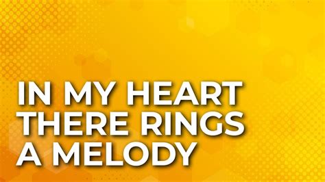 In My Heart there Rings a Melody - James Koerts - YouTube