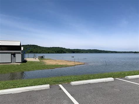 Floodwater Collapses Road, Closes Beaches at Patoka Lake | WBIW