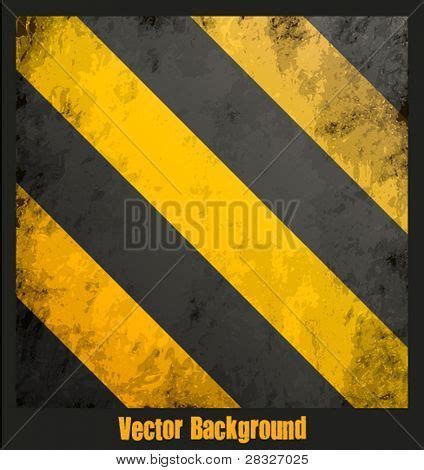 Grungy Hazard Stripes Vector & Photo (Free Trial) | Bigstock