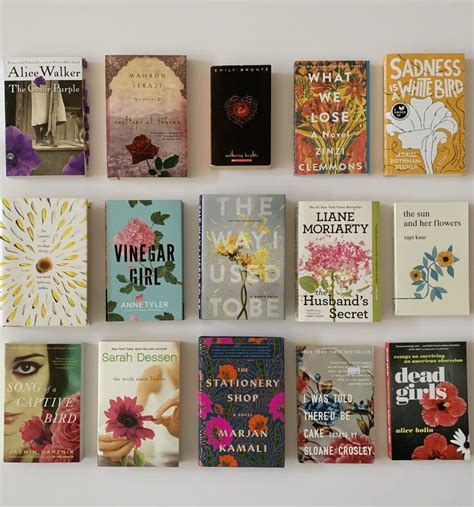 Books with Flowers on the Cover (25 Books for Spring) - Sandra's Shelf