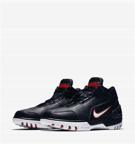 Nike Lebron 1 Retro Air Zoom Generation Black White Red | Kixify ...