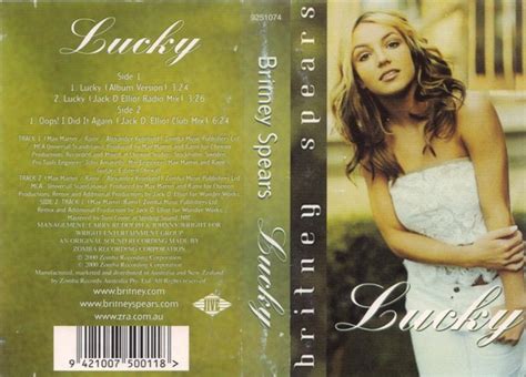 Britney Spears - Lucky (2000, Cassette) | Discogs