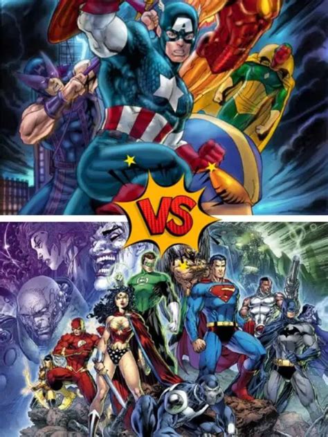 Marvel and DC Characters who can be Perfect Opponents - Gobookmart