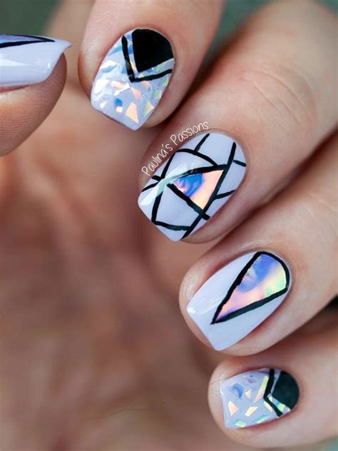 15 Eye-Catching Geometric Nail Designs You Will Love To Copy ...