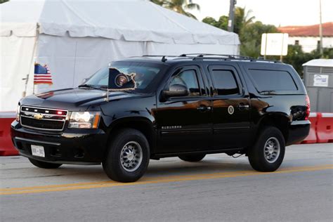 The Chevy Suburban is the Real Star in Trump's Motorcade