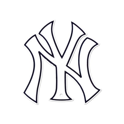 Yankees Logo Black And White