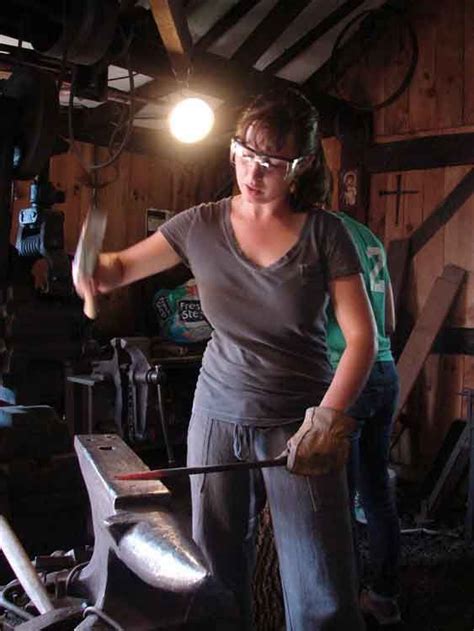 Abbey of Regina Laudis: Photo Galleries | Female blacksmith, Metal ...