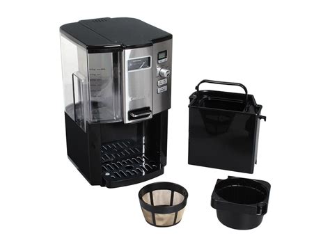 Cuisinart Black/Steel Black/Steel Coffee on Demand 12-Cup Programmable ...