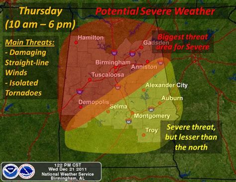 Forecast: Severe weather possible Thursday across much of Alabama - al.com