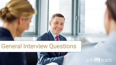 How to prepare for the most common general interview questions - YouTube