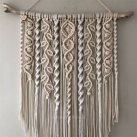 Intricate Macrame Wall Hanging, Bohemian Woven Wall Decor - Etsy UK | Macrame wall hanging diy ...