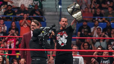 CM Punk Defeats Ricky Starks, Retains 'Real World Championship' On AEW ...