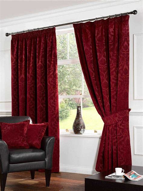 25 Wonderful Red Curtains for Living Room - Home, Family, Style and Art Ideas