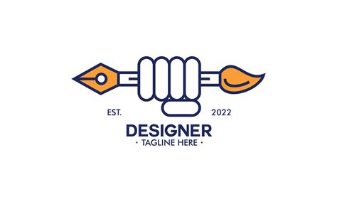Graphic designer and web design studio tool logo 10411655 Vector Art at Vecteezy