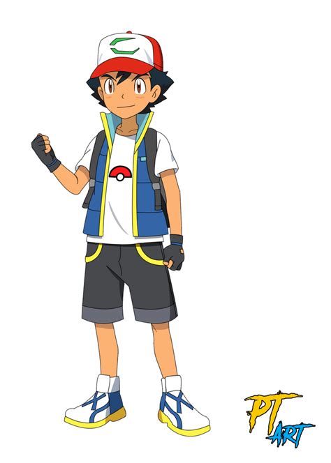 Satoshi/Ash Ketchum (Movie 23) Pokemon Fanart by PlatinumShrineArt on DeviantArt