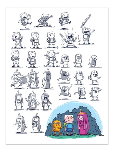 Adventure Time sketches by DerekLaufman on @DeviantArt in 2020 | Adventure time drawings ...