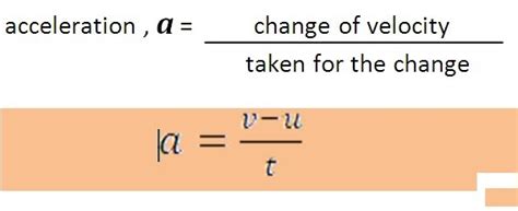 PHYSICS Form 4 Form5: Acceleration and deceleration