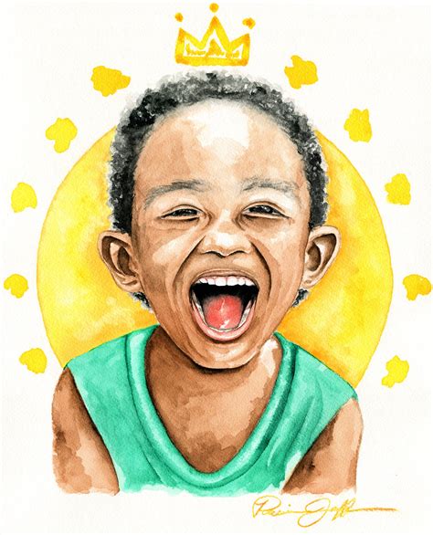 Black Boy Joy Art African American Art Happy Laughing | Etsy