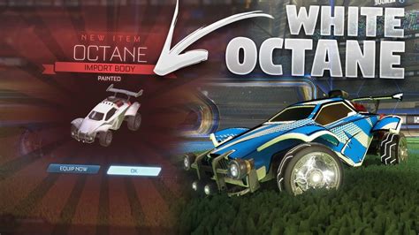 How I Got A Free Titanium White Octane On Rocket League - YouTube