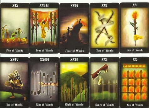 Priskha's Tarot Notes: The Minor Arcana ---- The Suit of Wands Meanings