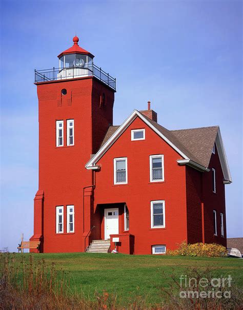 Two Harbors Lighthouse in northern Lake Superior, Minnesota Photograph ...