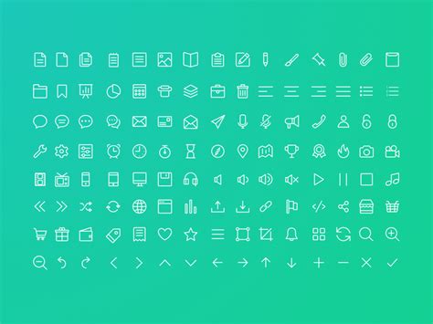 Line Icon Set by Acrylic Digital ~ EpicPxls