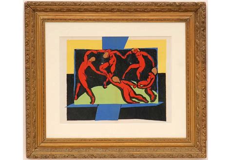 HENRI MATISSE 'The dance', 1939, lithograph in colours, Teriade, 35cm x ...