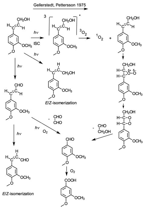 Reactions of cinnamaldehyde and cinnamyl alcohol end-groups exemplified... | Download Scientific ...