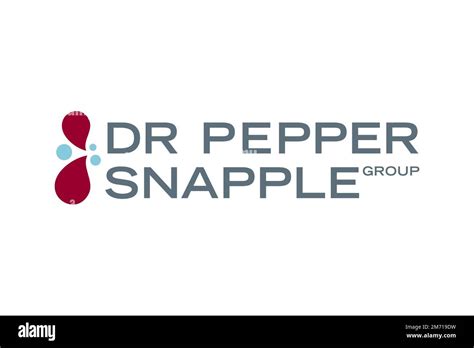 Dr Pepper Snapple Group, Logo, White Background Stock Photo - Alamy