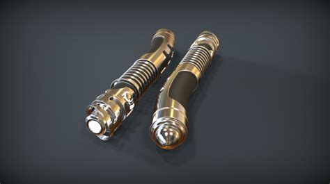 Jedi Guardian Lightsaber 3D Model $10 - .unknown .obj .3ds .blend .fbx ...