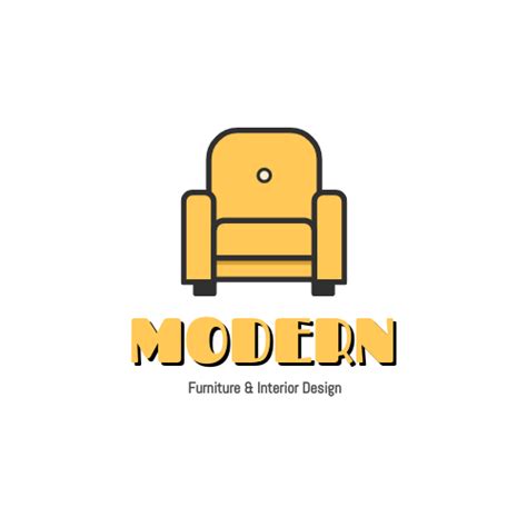 Furniture Logo Designed For Interior Design Company | Logo Template