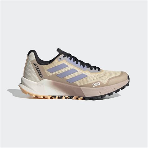 adidas TERREX Agravic Flow 2.0 Trail Running Shoes - Beige | Women's ...