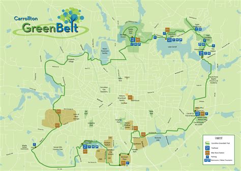 The Carrollton GreenBelt Map – The Carrollton Greenbelt