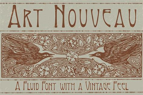 Art Nouveau Fonts