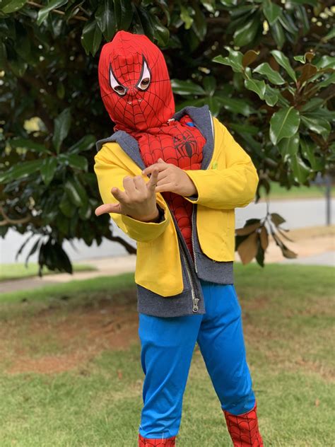 Spider-Man Homecoming kids costume. | Kids costumes, Costumes, Spiderman