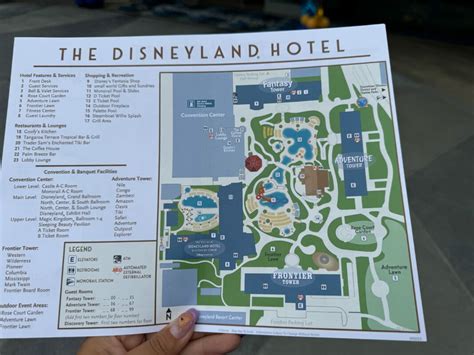 FIRST LOOK: The Villas at Disneyland Hotel Opening Weekend Key Card and New Map - Disneyland ...