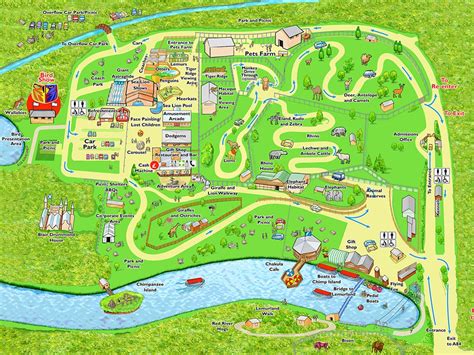 Map of Blair Drummond Safari Park