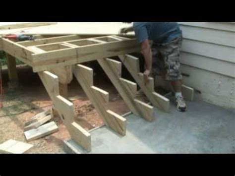 How To Build Stairs Off A Deck - Gearboot7